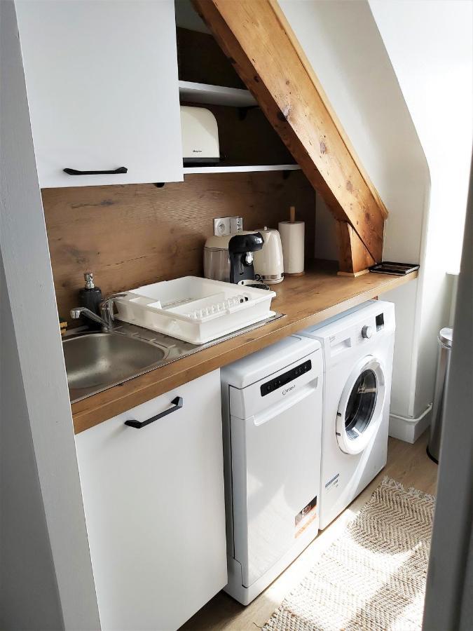 "Un Air De Jazz" Appartement T2 En Plein Centre-Ville Renove Coutances Exterior foto
