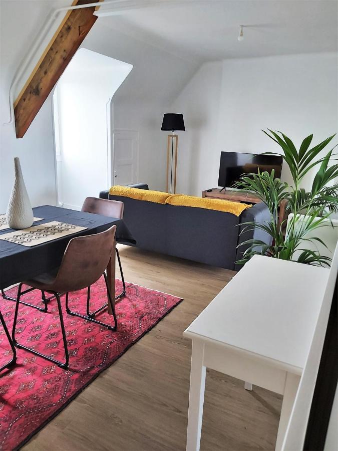"Un Air De Jazz" Appartement T2 En Plein Centre-Ville Renove Coutances Exterior foto